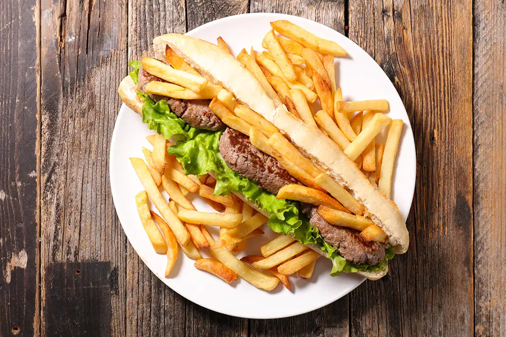 Sandwich Américain Steak 45g x2